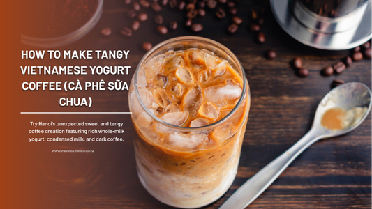 How to Make Tangy Vietnamese Yogurt Coffee (Cà Phê Sữa Chua)